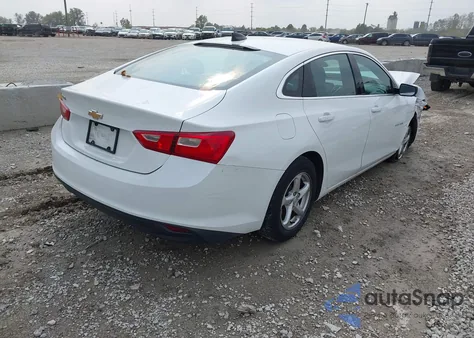 2017 Chevrolet Malibu Ls из США, поврежденный, VIN 1G1ZB5ST7HF209081